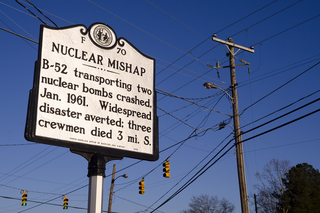 Nuclear mishap in Eureka, North Carolina